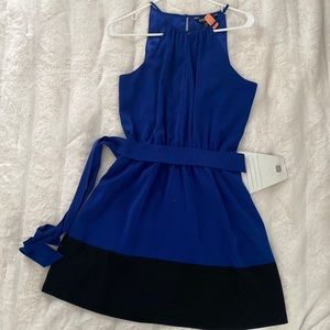 2/$10 Express color block dress